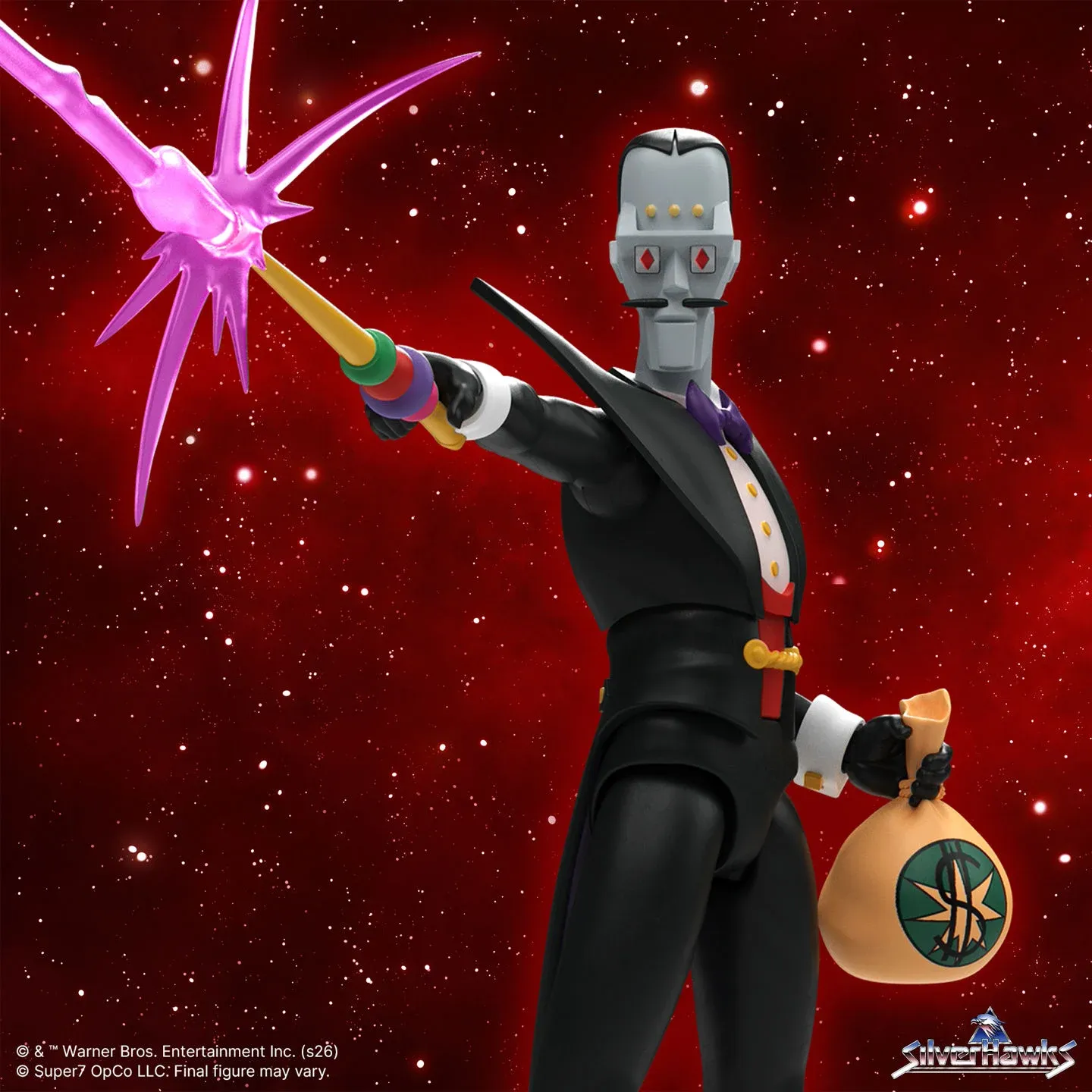 **PRE ORDER** Super7 SilverHawks Ultimates WAVE 8 Poker Face (Toon) **PRE ORDER** Super7 SilverHawks Ultimates WAVE 8 Poker Face (Toon)