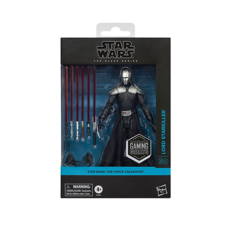 Star Wars The Black Series Gaming Greats Lord Starkiller, Star Wars: The Force Unleashed Deluxe 6 Inch Action Figure