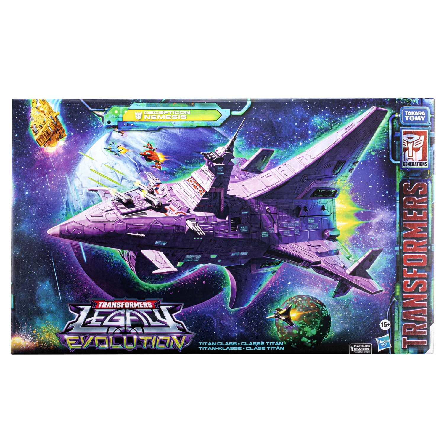 Transformers Legacy: Evolution Titan Class Decepticon Nemesis Transformers Legacy: Evolution Titan Class Decepticon Nemesis
