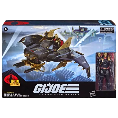 G.I. Joe Classified Series #203, Destro & Iron Grenadier Despoiler Action Figure and Vehicle G.I. Joe Classified Series #203, Destro & Iron Grenadier Despoiler Action Figure and Vehicle