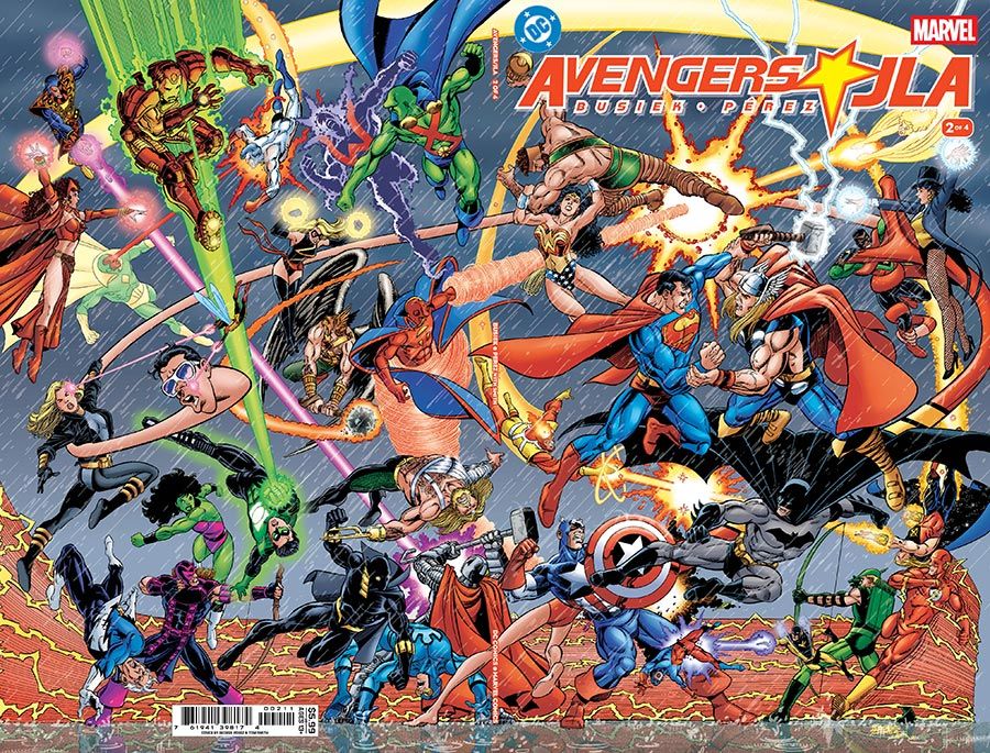 AVENGERS JLA #2 FACSIMILE CVR A GEORGE PEREZ DC COMICS (1st July 2026) AVENGERS JLA #2 FACSIMILE CVR A GEORGE PEREZ DC COMICS (1st July 2026)