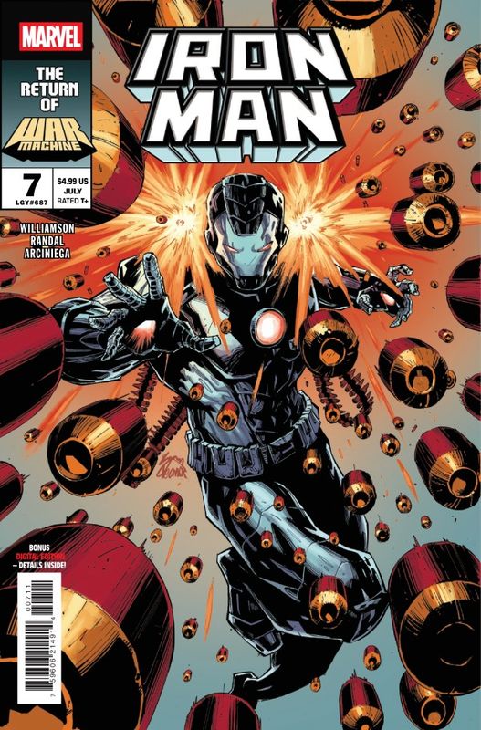 IRON MAN #7 CVR A RYAN STEGMAN MARVEL COMICS (1st July 2026) IRON MAN #7 CVR A RYAN STEGMAN MARVEL COMICS (1st July 2026)