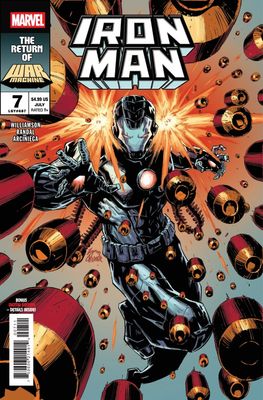 IRON MAN #7 CVR A RYAN STEGMAN MARVEL COMICS (1st July 2026) IRON MAN #7 CVR A RYAN STEGMAN MARVEL COMICS (1st July 2026)