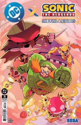 DC X SONIC THE HEDGEHOG THE METAL LEGION #3 CVR A COLLAR DC COMICS (1st July 2026) DC X SONIC THE HEDGEHOG THE METAL LEGION #3 CVR A COLLAR DC COMICS (1st July 2026)