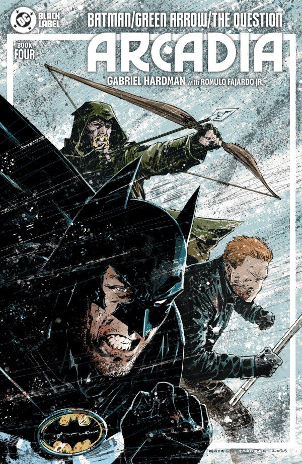 BATMAN GREEN ARROW THE QUESTION ARCADIA #4 CVR A HARDMAN DC COMICS (1st July 2026) BATMAN GREEN ARROW THE QUESTION ARCADIA #4 CVR A HARDMAN DC COMICS (1st July 2026)