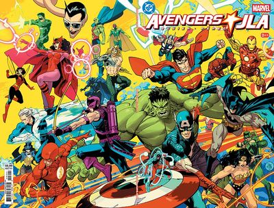 AVENGERS JLA #2 FACSIMILE CVR B DAN MORA VAR DC COMICS (1st July 2026) AVENGERS JLA #2 FACSIMILE CVR B DAN MORA VAR DC COMICS (1st July 2026)