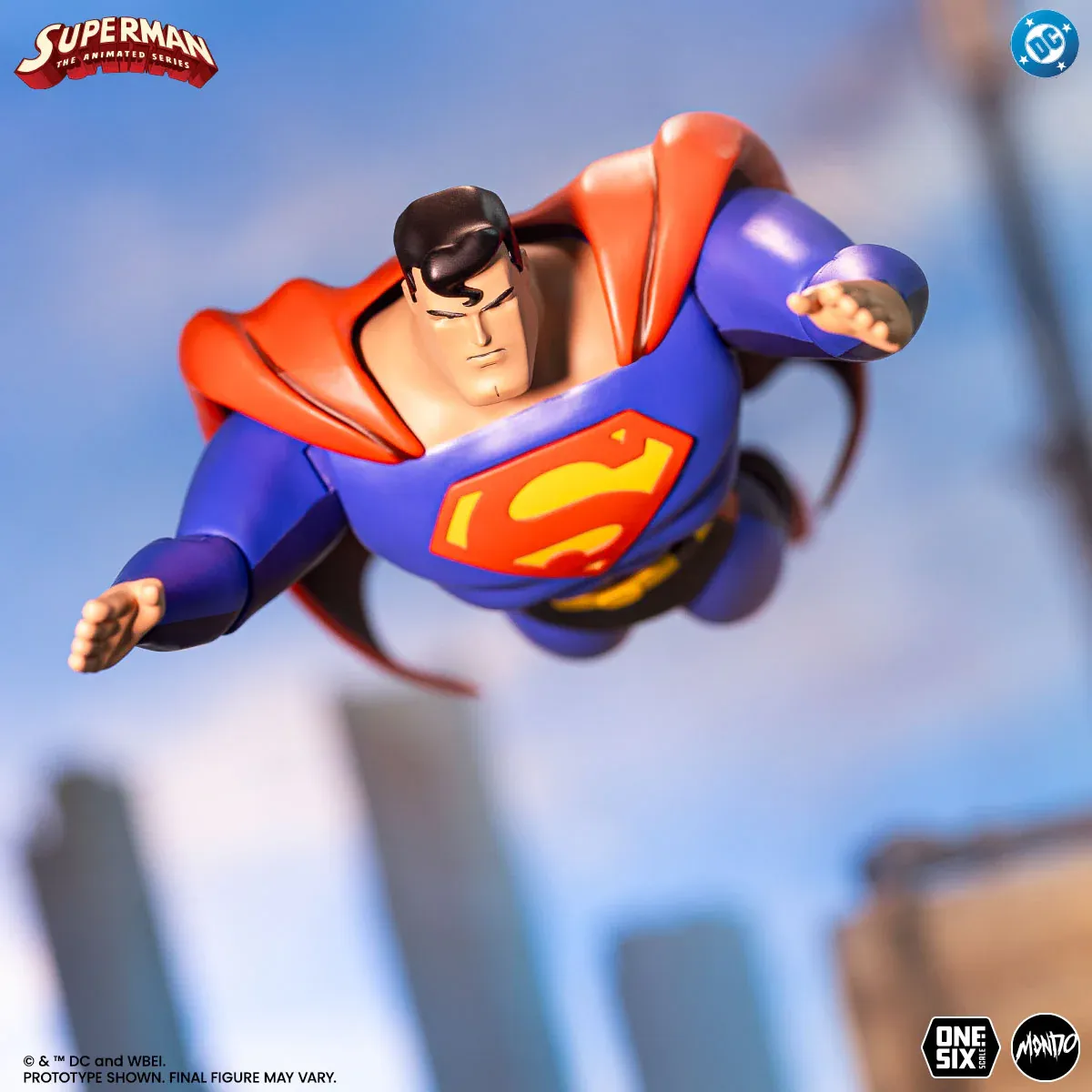 Mondo Superman: The Animated Series Superman 1/6 Scale Figure Mondo Superman: The Animated Series Superman 1/6 Scale Figure