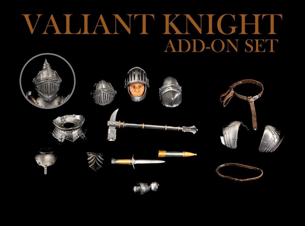 ***PRE ORDER*** Mythic Legions: Reinforcement 3 Action Figure Accessory Valiant Knight Add-On Set ***PRE ORDER*** Mythic Legions: Reinforcement 3 Action Figure Accessory Valiant Knight Add-On Set