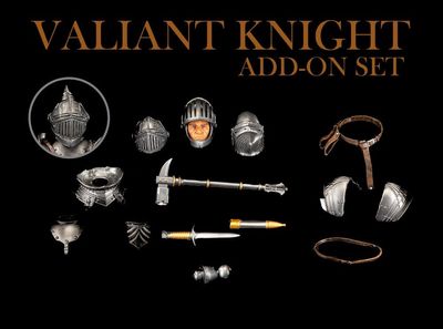 ***PRE ORDER*** Mythic Legions: Reinforcement 3 Action Figure Accessory Valiant Knight Add-On Set ***PRE ORDER*** Mythic Legions: Reinforcement 3 Action Figure Accessory Valiant Knight Add-On Set