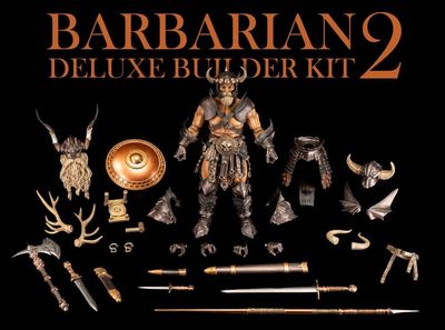 ***PRE ORDER*** Mythic Legions: Reinforcement 3 Action Figure Accessory Barbarian Builder Kit 2 Deluxe ***PRE ORDER*** Mythic Legions: Reinforcement 3 Action Figure Accessory Barbarian Builder Kit 2 Deluxe