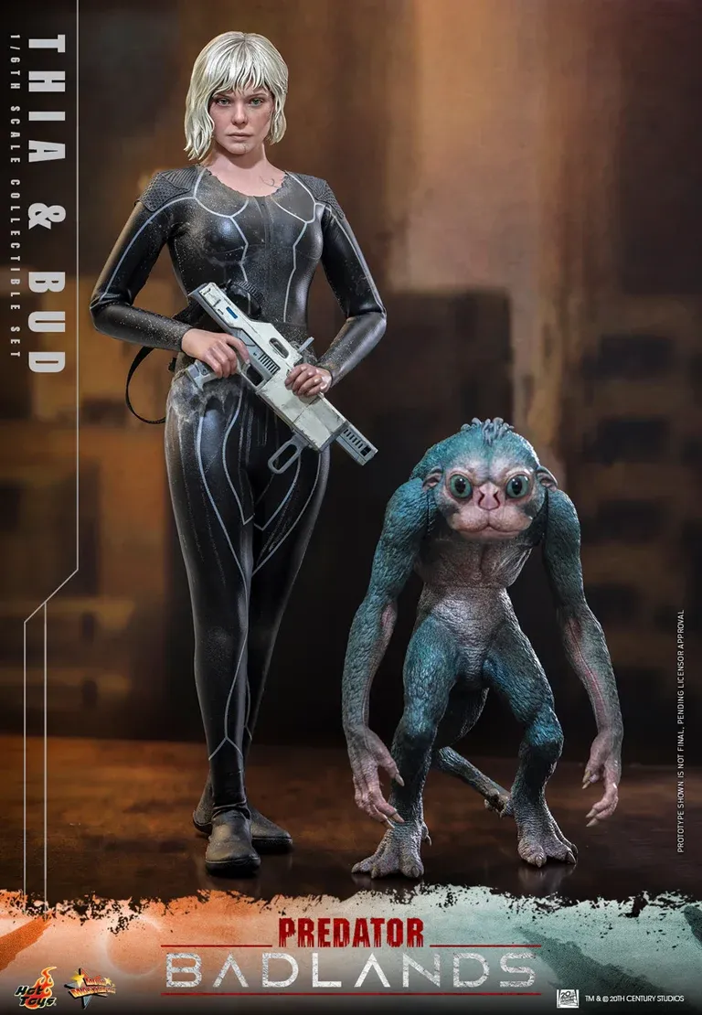 ***PRE ORDER*** Hot Toys 1/6 Thia and Bud Predator Badlands ***PRE ORDER*** Hot Toys 1/6 Thia and Bud Predator Badlands
