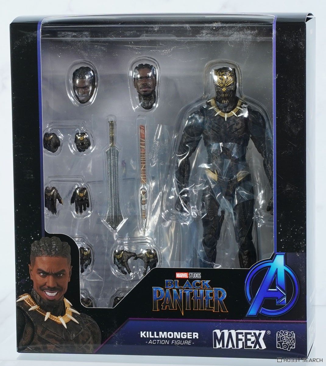 Medicom MAFEX Black Panther No.265 Killmonger Medicom MAFEX Black Panther No.265 Killmonger
