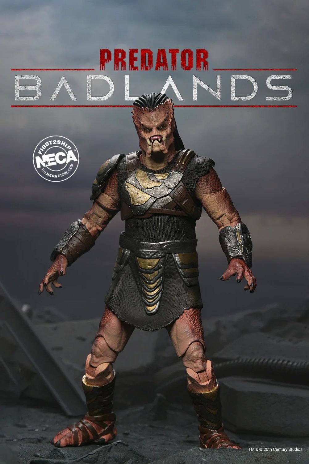 NECA PREDATOR BADLANDS DEK (TRAINING ARMOUR) ULTIMATE 7 INCH SCALE ACTION FIGURE NECA PREDATOR BADLANDS DEK (TRAINING ARMOUR) ULTIMATE 7 INCH SCALE ACTION FIGURE