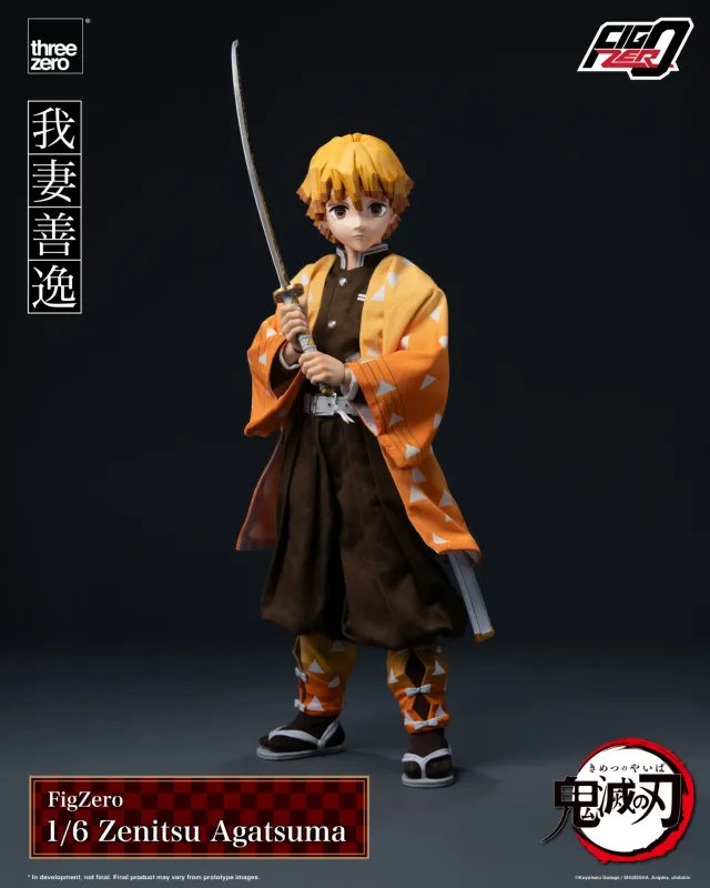 ***PRE ORDER*** Threezero 1/6 Scale Demon Slayer Zenitsu Agatsuma Action Figure ***PRE ORDER*** Threezero 1/6 Scale Demon Slayer Zenitsu Agatsuma Action Figure