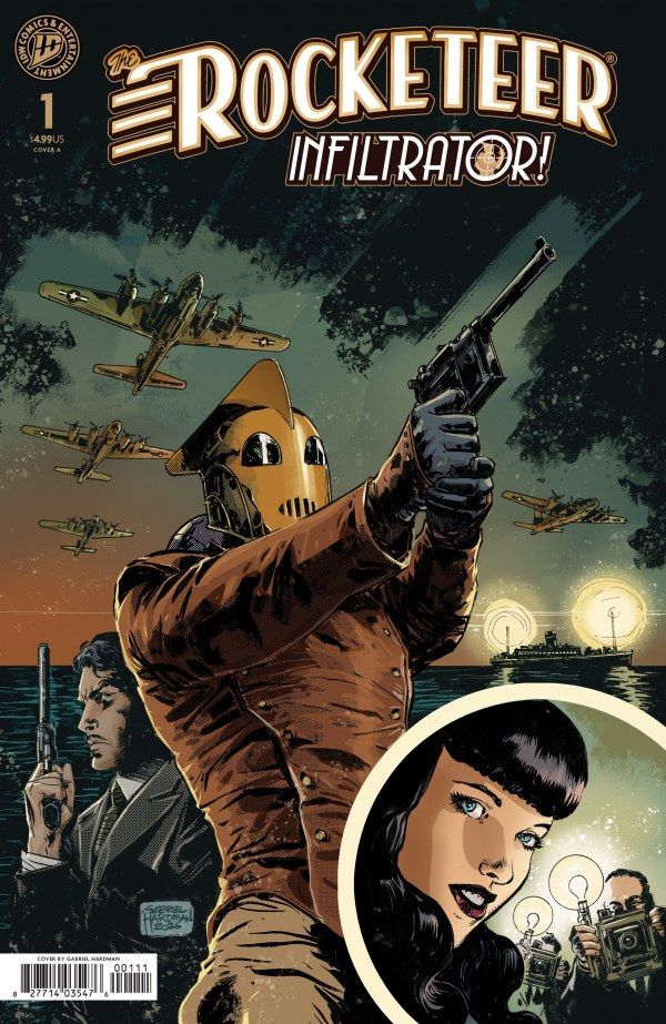 THE ROCKETEER INFILTRATOR #1 CVR A GABRIEL HARDMAN IDW COMICS (8th July 2026) THE ROCKETEER INFILTRATOR #1 CVR A GABRIEL HARDMAN IDW COMICS (8th July 2026)