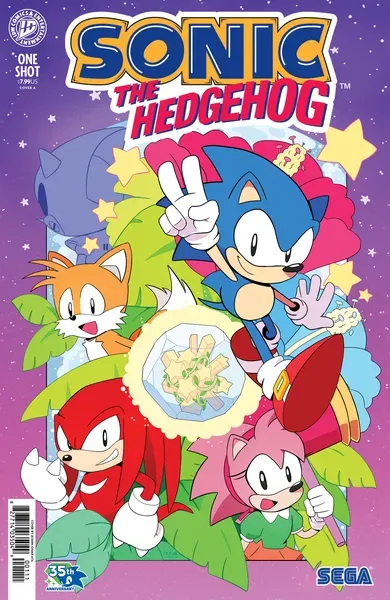 SONIC THE HEDGEHOG 35TH ANN SPECIAL CVR A IASMIN OMAR ATA IDW COMICS (8th July 2026) SONIC THE HEDGEHOG 35TH ANN SPECIAL CVR A IASMIN OMAR ATA IDW COMICS (8th July 2026)