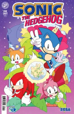 SONIC THE HEDGEHOG 35TH ANN SPECIAL CVR A IASMIN OMAR ATA IDW COMICS (8th July 2026)