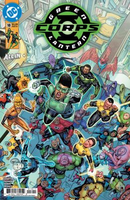 GREEN LANTERN CORPS #18 CVR A FERNANDO PASARIN DC COMICS (8th July 2026) GREEN LANTERN CORPS #18 CVR A FERNANDO PASARIN DC COMICS (8th July 2026)