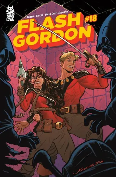 FLASH GORDON #18 CVR A JOE QUINONES MAD CAVE COMICS (8th July 2026) FLASH GORDON #18 CVR A JOE QUINONES MAD CAVE COMICS (8th July 2026)