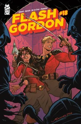 FLASH GORDON #18 CVR A JOE QUINONES MAD CAVE COMICS (8th July 2026) FLASH GORDON #18 CVR A JOE QUINONES MAD CAVE COMICS (8th July 2026)