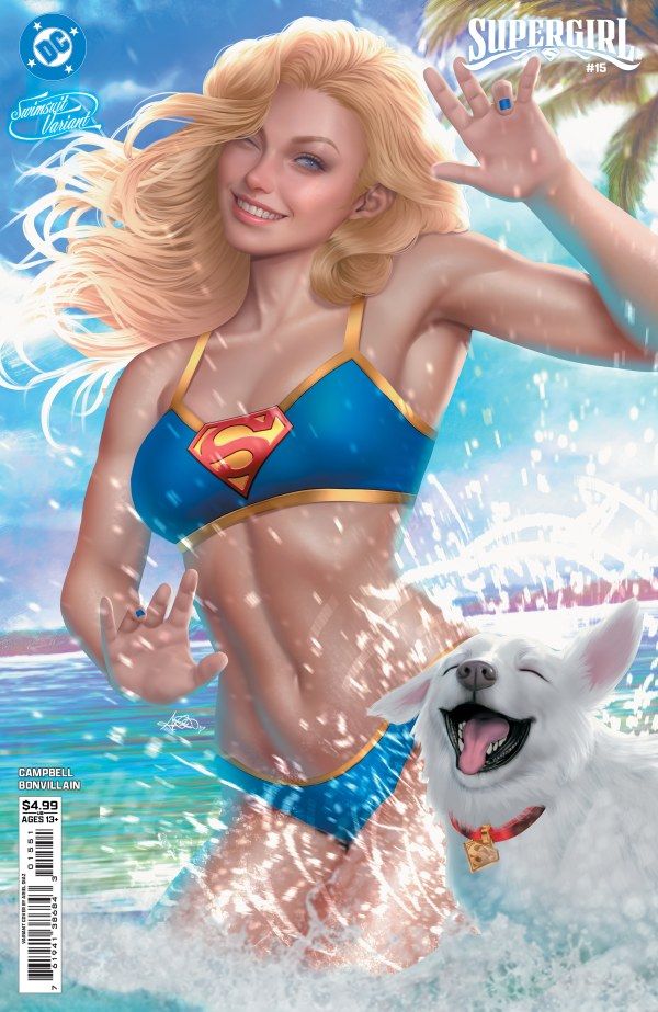 SUPERGIRL #15 CVR E ARIEL DIAZ SWIMSUIT CSV DC COMICS (8th July 2026) SUPERGIRL #15 CVR E ARIEL DIAZ SWIMSUIT CSV DC COMICS (8th July 2026)