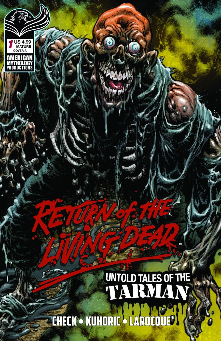 RETURN LIVING DEAD UNTOLD TALES OF TARMAN #1 CVR A HOTZ AMERICAN MYTHOLOGY COMICS (8th July 2026) RETURN LIVING DEAD UNTOLD TALES OF TARMAN #1 CVR A HOTZ AMERICAN MYTHOLOGY COMICS (8th July 2026)
