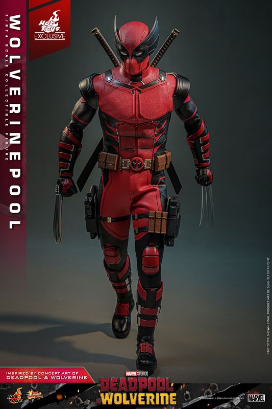HOT TOYS 1/6 WOLVERINEPOOL (DEADPOOL AND WOLVERINE) COLLECTOR EDITION EXCLUSIVE HOT TOYS 1/6 WOLVERINEPOOL (DEADPOOL AND WOLVERINE) COLLECTOR EDITION EXCLUSIVE