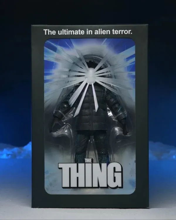 ***DAMAGED BOX*** NECA The Thing Poster Series Display Piece With LED Light Up Function