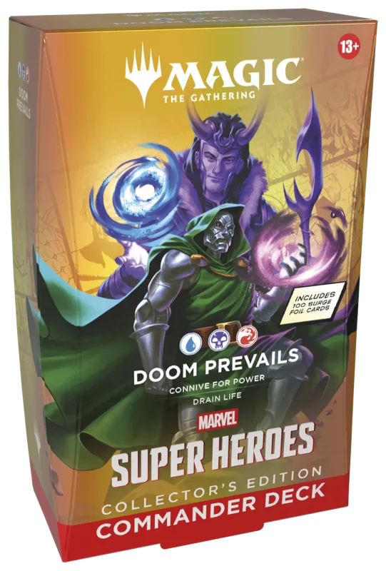 Magic the Gathering: Marvel's Super Heroes Collector's Commander Deck - Doom Prevails