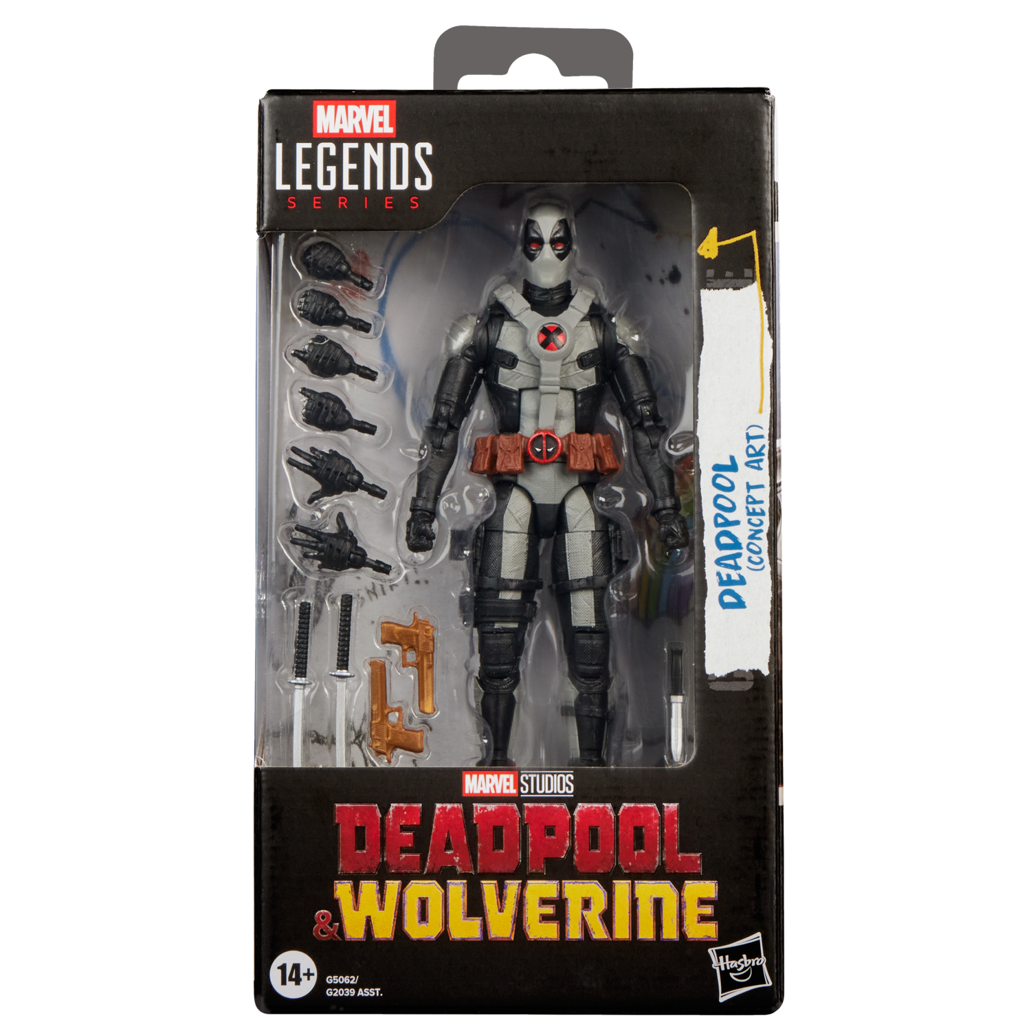 ***PRE ORDER*** Marvel Legends 6 ***PRE ORDER*** Marvel Legends 6" Marvel Studios' Deadpool & Wolverine Deadpool (Concept Art) Action Figure
