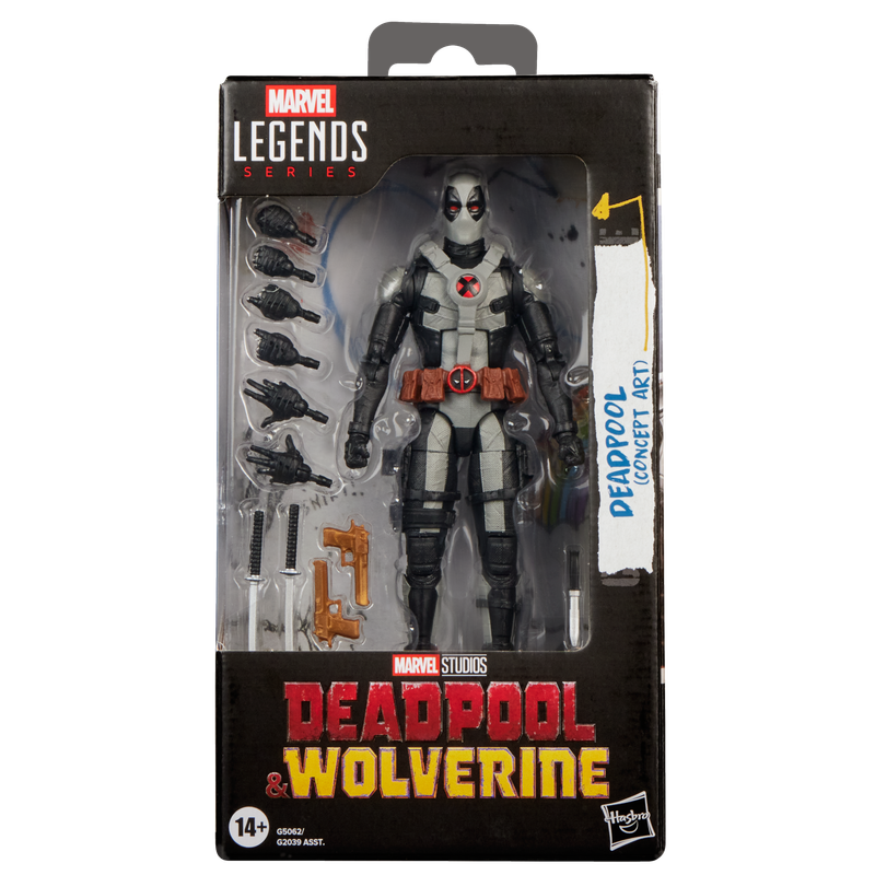 ***PRE ORDER*** Marvel Legends 6" Marvel Studios' Deadpool & Wolverine Deadpool (Concept Art) Action Figure
