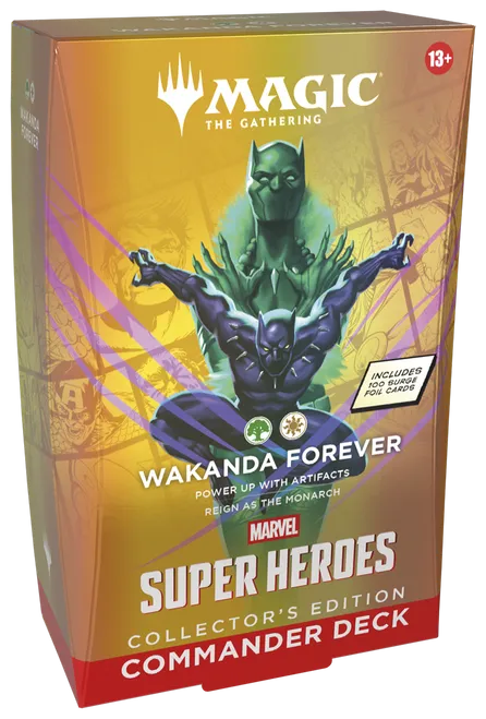 Magic the Gathering: Marvel's Super Heroes Collector's Commander Deck - Wakanda Forever