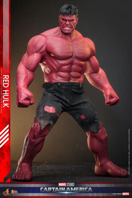 HOT TOYS 1/6 RED HULK (CAPTAIN AMERICA BRAVE NEW WORLD)