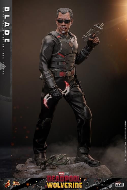 HOT TOYS 1/6 BLADE (DEADPOOL AND WOLVERINE) COLLECTOR EDITION