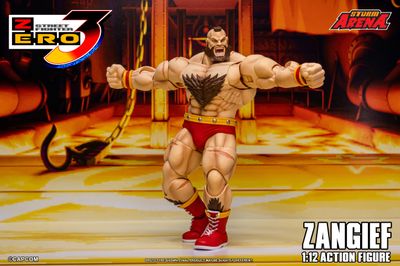 ***PRE-ORDER*** STORM COLLECTIBLES ARENA 6 ***PRE-ORDER*** STORM COLLECTIBLES ARENA 6" Scale Street Fighter Zero Three ZANGIEF Action Figure