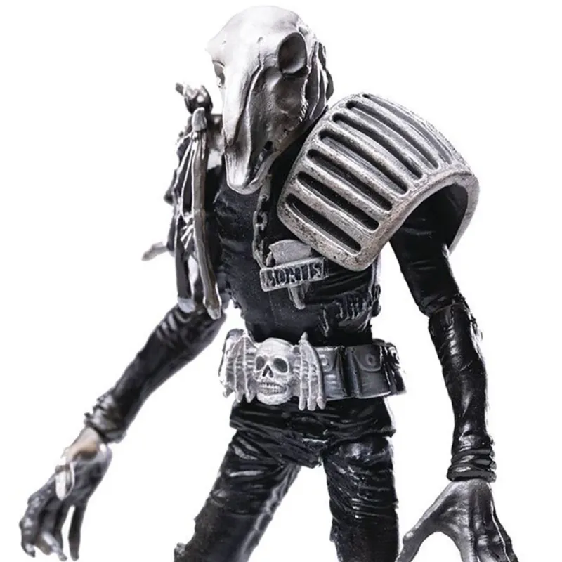 HIYA TOYS: Judge Dredd Judge Mortis Black and White Exquisite Mini Series 1:18 Scale Action Figure
