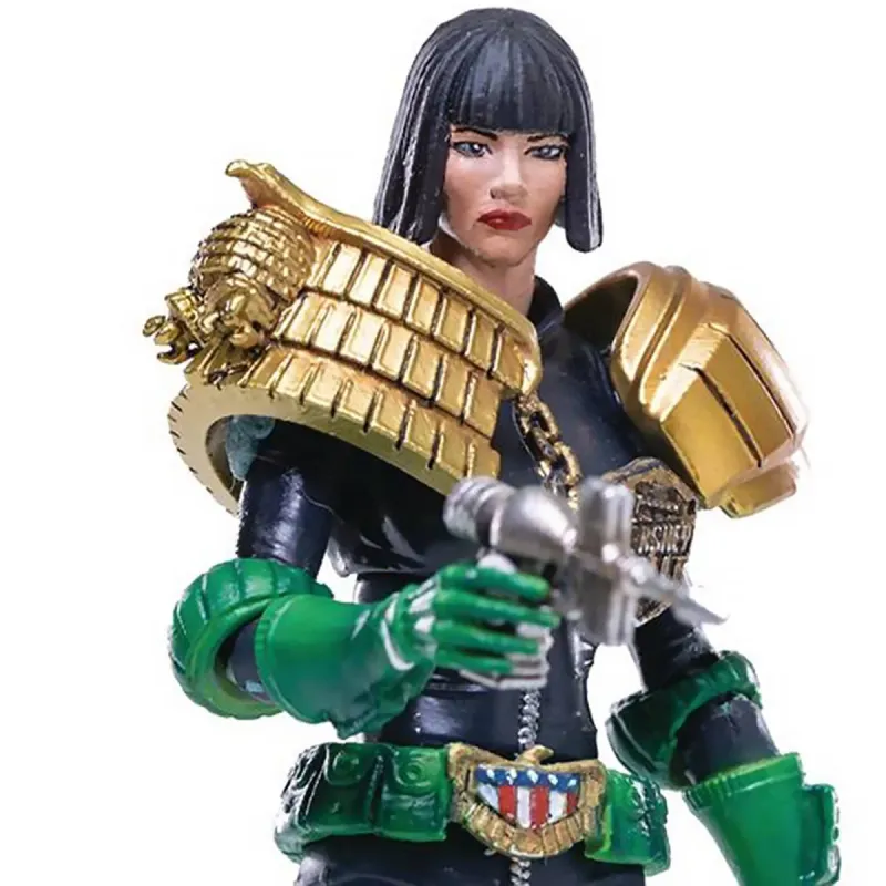 HIYA TOYS: Judge Dredd Judge Hershey Exquisite Mini Series 1:18 Scale Action Figure