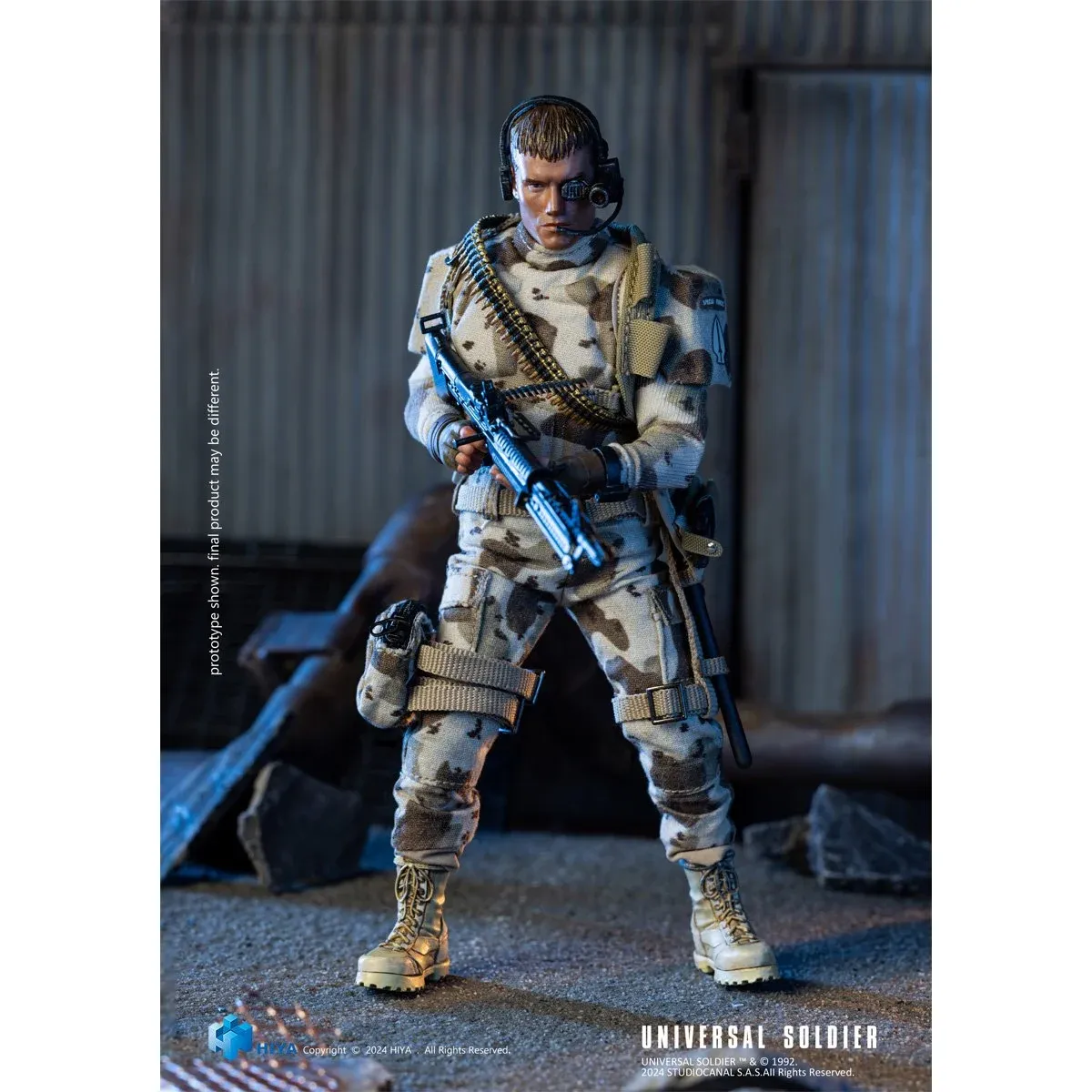 HIYA TOYS: Universal Soldier Exquisite Super Series 1:12 Scale Andrew Scott Action Figure