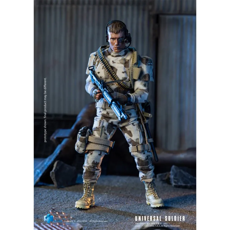 HIYA TOYS: Universal Soldier Exquisite Super Series 1:12 Scale Andrew Scott Action Figure
