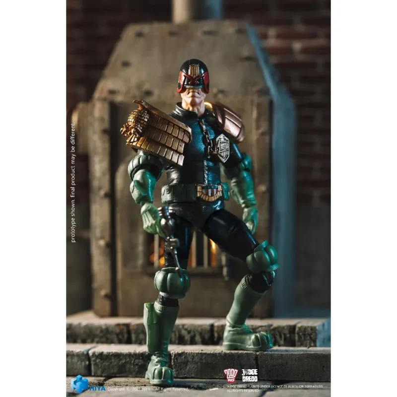 HIYA TOYS: Judge Dredd Exquisite Mini Series 1:18 Scale Action Figure