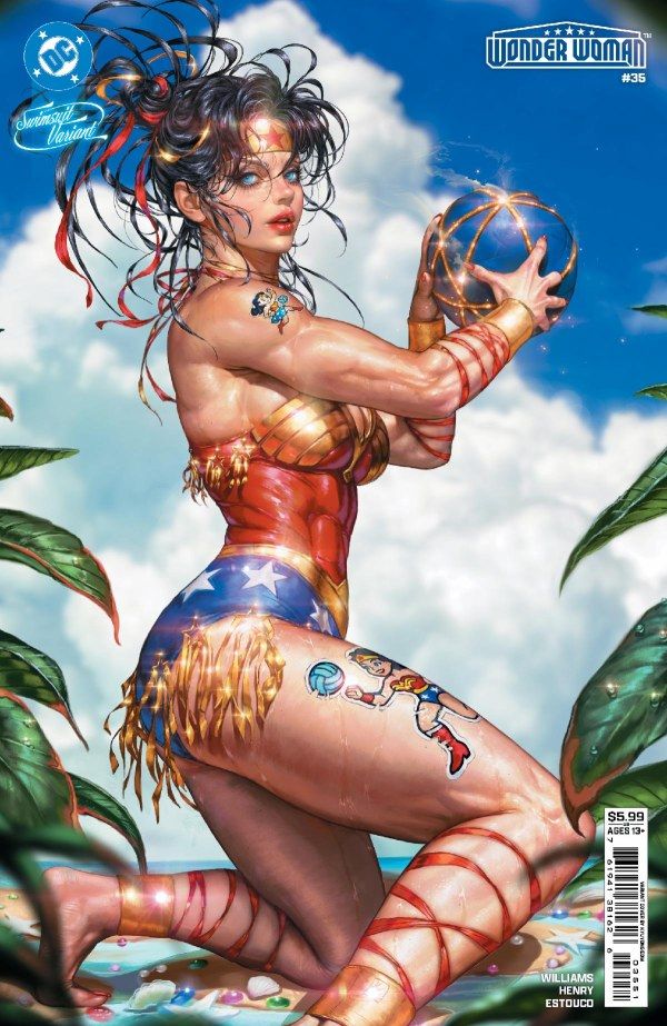 WONDER WOMAN #35 CVR E KYUYONG EOM SWIMSUIT CSV DC COMICS (15th July 2026) WONDER WOMAN #35 CVR E KYUYONG EOM SWIMSUIT CSV DC COMICS (15th July 2026)