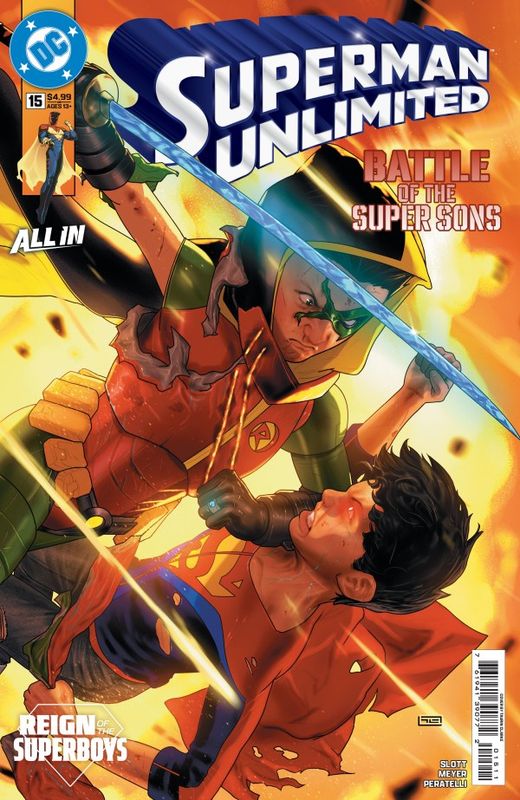 SUPERMAN UNLIMITED #15 CVR A TAURIN CLARKE DC COMICS (15th July 2026) SUPERMAN UNLIMITED #15 CVR A TAURIN CLARKE DC COMICS (15th July 2026)
