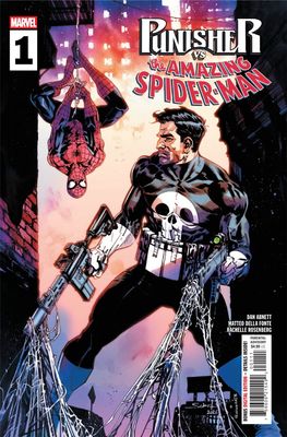 PUNISHER VS SPIDER-MAN #1 CVR A JONAS SCHARF MARVEL COMICS (15th July 2026) PUNISHER VS SPIDER-MAN #1 CVR A JONAS SCHARF MARVEL COMICS (15th July 2026)