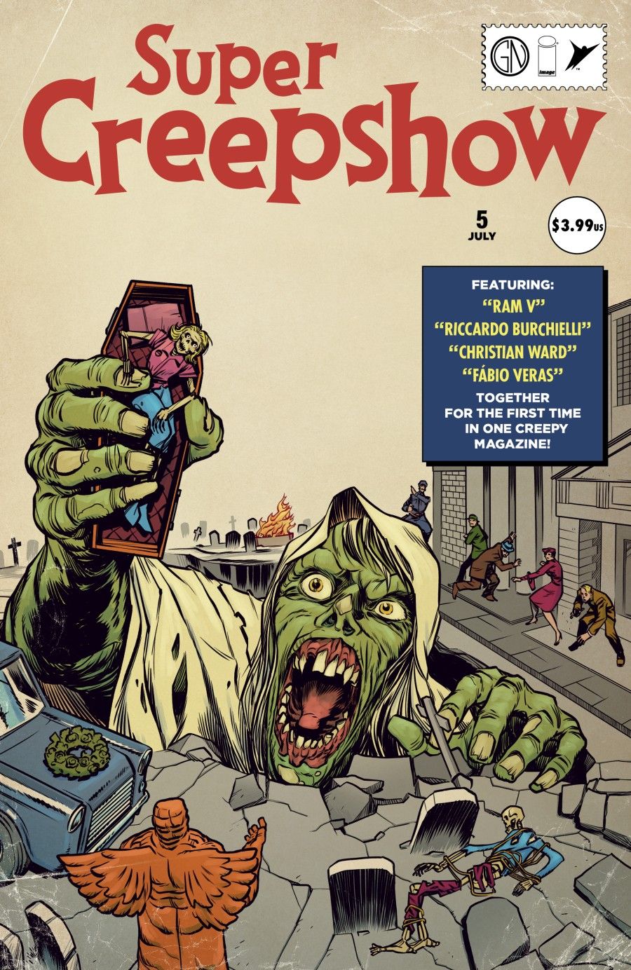 SUPER CREEPSHOW #5 CVR A PYE PARR IMAGE COMICS (15th July 2026) SUPER CREEPSHOW #5 CVR A PYE PARR IMAGE COMICS (15th July 2026)