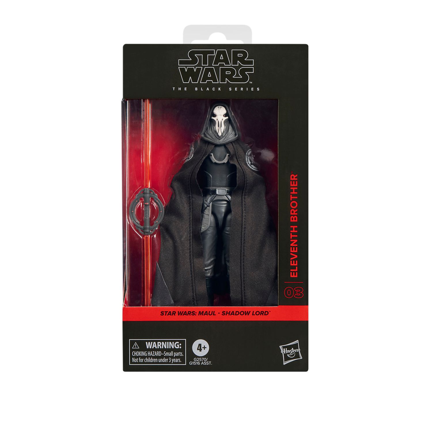 Star Wars The Black Series 6" Maul – Shadow Lord Eleventh Brother Action Figure
