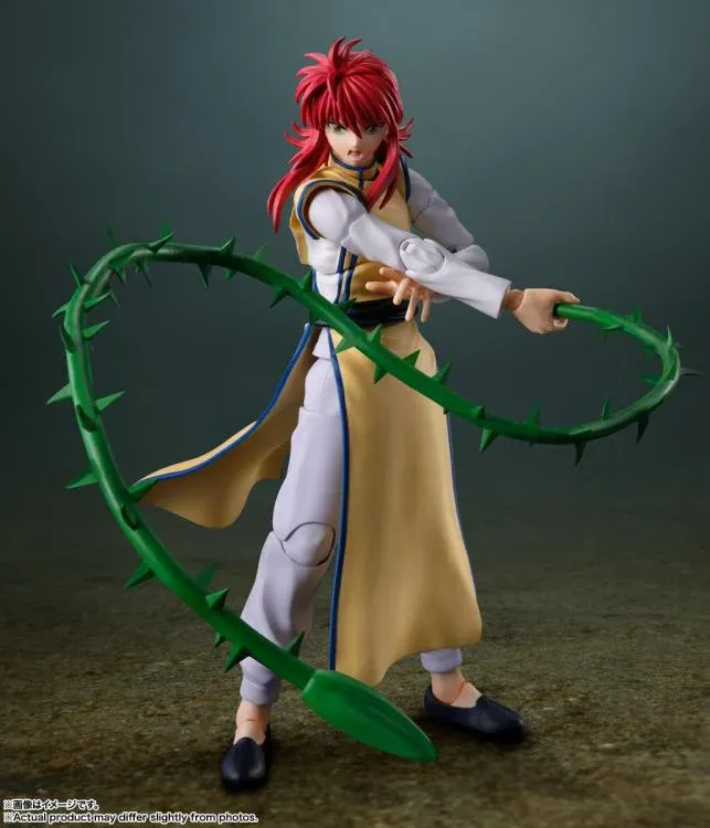 Bandai Yu Yu Hakusho S.H. Figuarts Kurama Action Figure Bandai Yu Yu Hakusho S.H. Figuarts Kurama Action Figure