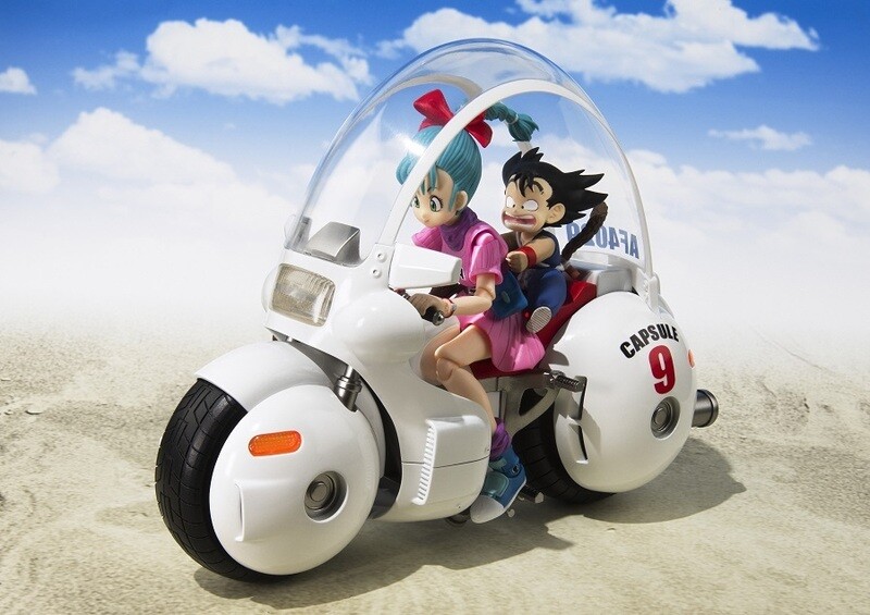 Bandai S.H. Figuarts Dragon Ball Bulma Motorcycle