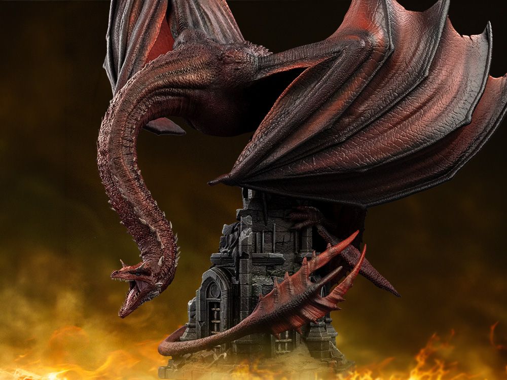 ***PRE-ORDER*** Iron Studios House of the Dragon Icons Caraxes Statue