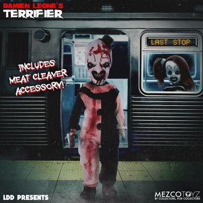 MEZCO RETURN OF THE LIVING DEAD DOLLS Presents: The Terrifier: Art the Clown "BLOOD SPLATTER Variant