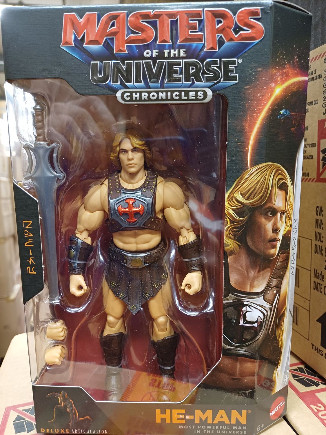 Masters of the Universe 2026 Movie Chronicles He Man 2.0 Action Figure